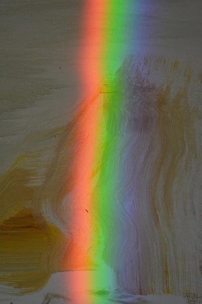 light spectrum (rainbow photo)
